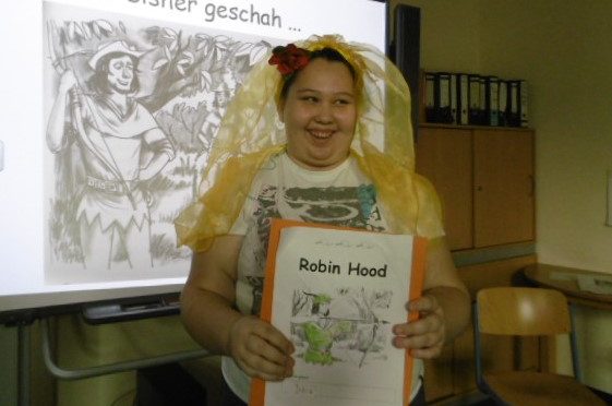 „Robin Hood“ – das aktuelle Leseprojekt in der Klasse O1