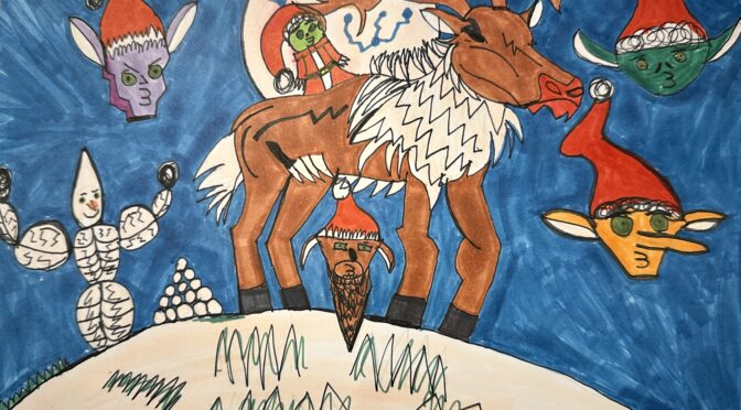 🎄 Weihnachts-Malwettbewerb: Die Gewinner stehen fest!